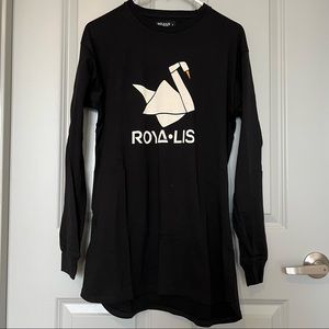 Large- Mens Long Sleeve- Boutique Biz Roya Lis